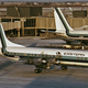 A Lockheed L-188A Electra taxis to the gate at Chicago’s O’Hare Airport in 1964 (Jon Proctor)